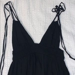 Black adjustable top dress